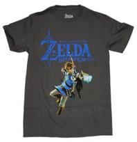Vaizdo žaidimas The Legend Of Zelda Breath Of The Wild Marškinėliai Naujas 2XL