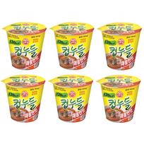 [Ottogi] Mažai kalorijų turinčios dietinės makaronų serijos puodeliai / Stikliniai makaronai, 6 puodeliai Kimchi Rice x 6 cups