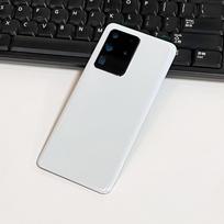 Galinio stiklo pakeitimo dėklas korpusas Samsung Galaxy S20 Ultra 5G galinis galinis stiklo dėklas su fotoaparato lęšiu balta