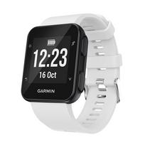 Dirželis Garmin Forerunner 35 30 išmaniajam laikrodžiui, pakaitinis apyrankės laikrodžio dirželis, silikoninis minkštas dirželis, apyrankė, naujas balta