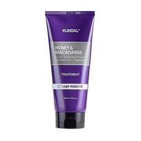 KUNDAL HONEY AND MACADAMIA PROTEIN PLAUKŲ GYDYMO KŪDIKIO MILTELĖS 200 ml 200