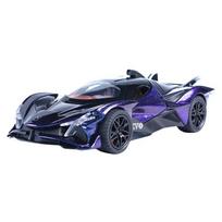 1/32 Apollo Project EVO Lydinio Liejinio Žaislinio Automobilio Modelis Garsas ir Šviesa Vaikiškas Žaislas Kolekciniai Daiktai Gimtadienio Dovana violetinė