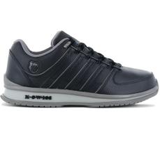 K-SWISS RINZLER - Vyriški sportbačiai odiniai juodi 01235-076-M ORIGINALŪS EU 45 juoda