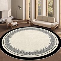 Apvalus kilimas svetainei, biuro stalui, kompiuteriniam žaidimų krėslui, tualetiniam staliukui, neslystantis miegamojo grindų kilimėlis diameter 80cm