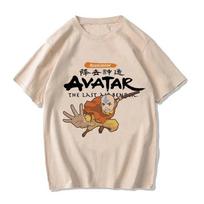Avataras: Paskutinis oro valdovas Marškinėliai Appa Yip Harajuku ES Dydis Marškinėliai Mada Mange T-shirt Y2k Gatvės stilius Hip Hop Vintage Viršutiniai drabužiai M