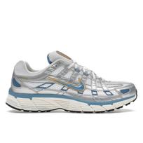 Nike P-6000 Metalinio Sidabro Egejo Audros Unisex Sportbačiai Balti Šviesiai Dramblio Kaulo HJ7246-100 45