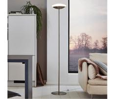 Eglo 33325 - LED RGBW grindų lempa FRATTINA-C su dimeriu LED/18W/230V, matinis chromas