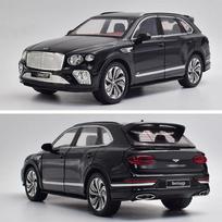 1/24 mastelio Bentley Bentayga Diecast automobilio modelio žaislas, patraukiama atgal žaislinė transporto priemonė su garsu ir šviesa vaikams, mažiems berniukams, mergaitėms, dovanų kolekcija 1/24-21.5x8.2x7.3cm juoda