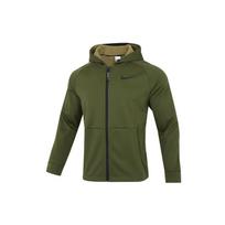 Nike Therma-FIT su vilnos pamušalu Treniruočių gobtuvas Striukė Vyriška Viršutinė apranga Karališkai žalia DD2125-326 L