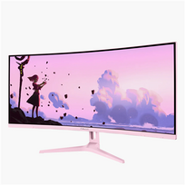Arozzi | Nova | 34 " | VA | UWQHD | 21:9 | 165 Hz | 1 ms | 3440 x 1440 pixels | 350 cd/m² | HDMI ports quantity 2 | Pink|AZ-NO-34T2K165-PNK