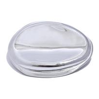 Eetit 37 mm nerūdijančio plieno metalo apvalios minimalistinės sagės, skirtos unisex papuošalams vyrams, moterims, aksesuarams, vandeniui atsparūs 2023 m. Nemokamas pristatymas sidabras
