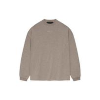 Fear of God Essentials Long-Sleeve Tee Core Heather Men Tops Brown 125BT232014F L gray