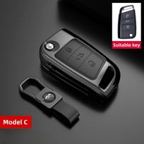 Cinko lydinys VW Volkswagen raktų dėklas Magotan B8 Septyniolika iki aštuoniolika Passat Naujas Passat arteon Passat B5 B6 raktų dėklas Raktų dangtelis