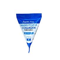 FARMSTAY Kepimo miltelių porų šveitiklis #KOLAGENAS #HIALURONO RŪGŠTIS #PEPTIDAS9, Korėjietiška kosmetika, Kbeauty, mėginukas #COLLAGEN