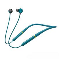 Neck Bluetooth Headset High Power In-ear Sports Game Headset Magnetic Absorption Nano Wireless Headset Ultra-long Battery Life žalia