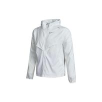 Nike Sportinio Treniruočių Bėgimo Striukė Su Gobtuvu Ir Apsauga Nuo Saulės Pavasariui Vyriška Striukė Balta CZ9071-100 XL