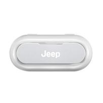 1 vnt. Automobilio saulės skydelio akinių laikymo dėžutė Laikiklis Organizatorius Priedai Jeep Wrangler Grand Cherokee Renegade Padangos ventilio kamšteliai balta