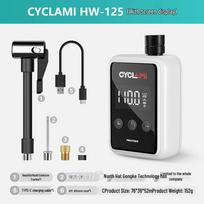 CYCLAMI HW-125 Išmanus ekranas Nešiojamas dviračio oro siurblys