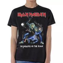 Klasikinio Roko Metalo Grupės marškinėliai Rockoff Trade Vyriški Iron Maiden No Prayer On The Road Marškinėliai, Juodi 3XL