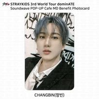 „Stray Kids“ trečiasis pasaulinis turas „dominATE Soundwave POP-UP Cafe MD Benefit Photocard“ Changbin
