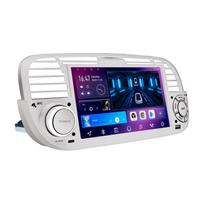 7 colių „Android“ automobilio radijas, skirtas „FIAT 500 2007–2015“ multimedijos grotuvui, GPS navigacijai, autoradio palaikymui, „Carplay“, „BT DAB“, „OBD2“, TPMS 4 core 2GB+32GB CP balta