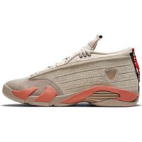 CLOT x Air Jordan 14 Retro Low Terracotta Unisex Kedai Rudo-Smėlio, Sepijos-Akmens, Terakotos-Rožinės Spalvos DC9857-200 37.5