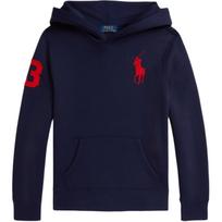 Polo Ralph Lauren Siuvinėtas ilgomis rankovėmis gobtuvas Vaikams gobtuvai Mėlynas 323979316-005 XL