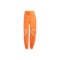 Adidas X Stella McCartney Bendro Prekės Ženklo Laisvos Kasdienės Bėgimo Kelnės Su Kontrastingomis Juostelėmis Moteriškos Kelnės Oranžinės HC2985 S