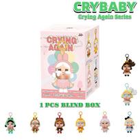 Sandėlyje Aklos dėžutės figūrėlės Crybaby Vėl verkia serija Miela vinilinė lėlė Žaislas Crybaby Gyvūno pakabukas Raktų pakabukas Lėlė Dovana random 1 pcs