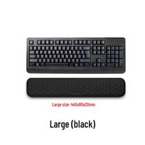 RGB Luminous Memory Foam Wrist Rest - Large Size for Office Keyboards