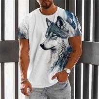2023 m. vasaros vyriški marškinėliai su erelio spauda „Animal Eagle“ madingi trumpomis rankovėmis „Micro Elastic Sport Fitness“ marškinėliai su dideliais marškinėliais vyrams 6XL