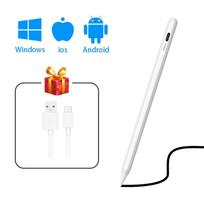 Universalus Stylus Pen piešimo talpus jutiklinis rašiklis, skirtas iPad planšetiniam kompiuteriui, mobilusis telefonas, nesugadinantis magnetinis jutiklinis ekranas Universally Version