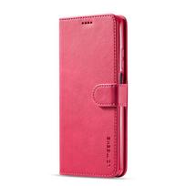 Dėklas, skirtas Redmi 10 5G Case Odinis vintage telefono dėklas Redmi 10 5G Case Flip 360 Magnetinis piniginės dangtelis, skirtas Xiaomi Redmi 10 2022 Redmi 10(2022) rožinė raudona spalva