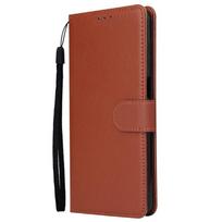 Odinis atverčiamas dėklas Huawei P30 Lite / Huawei P30 Pro / P 30 / P20 Lite / p30lite / Dėklas / Viršelis / Piniginė / Smūgiams atsparus telefono korpusas / Etui Huawei P30 ruda