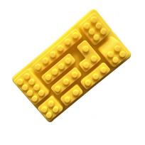 Silikoninė forma blokelis, statybinis blokelis, robotas, šokoladas, želė, ledo kubelių forma, torto dekoravimas, keksiukų viršūnėlė, vaikų gimtadienio vakarėlis, automobilis