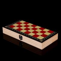 Brangdy Wooden Multi-Game Chess Set