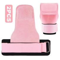 Durable And Safe 2Pcs Gym Grips Palm Guards Cowhide Palm Gloves Protector Weightlifting Gymnastics Workout Gloves Grip Fitness Training Equipment