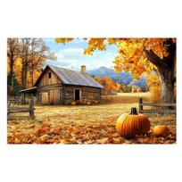 Padėkos dienos klevo fotografijos fonas Rudens derliaus fonas Rudens tvarto moliūgų vakarėlis Kūdikio sutiktuvių dekoravimo vėliava 70,8x43,3 colio