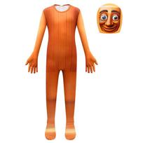Vaikams Berniukams Brainrot Gyvūnai Tung Tung Tung Anime Animacinis Kombinezonas Kaukės Rinkinys Apranga Helovinas Cosplay Kostiumas 100cm
