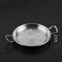 Stainless Steel Pan Easy To Clean Gas Hob Induction Hob High Quality