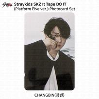 Stray Kids SKZ It Tape DO IT Platform versija. Oficiali nuotraukų kortelė Changbin Concept