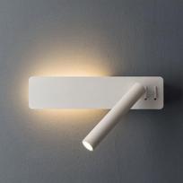 Naujas LED sieninis šviestuvas skaitymo lemputė miegamojo viešbučio lovūgalio naktinė knygų lempa su 3W taškine LED lempute, sukama naktinė sieninė lemputė prie lovos arm White 2700-3500K balta