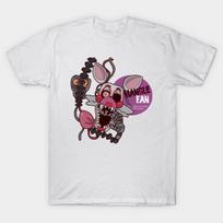 Marškinėliai Moterims Five Nights At Freddys Mangle Gerbėjų Marškinėliai Harajuku Spaudinys Kawaii Marškinėliai Vasariniai Trumpomis Rankovėmis Moteriški Marškinėliai Viršus S