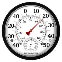 25CM Vidaus Lauko Sodo Termometras Belaidis Termometras Higrometras Kambario Temperatūros Drėgmės Matuoklis Lauko Meteorologinė Stotis