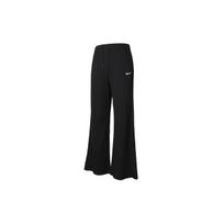 Nike Banguoto mezgimo aukšto juosmens plačių klešnių sportinės kelnės Moteriškos kelnės Juodos DM6404-010 XS