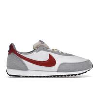 Nike Waffle Trainer 2 Balti Šviesiai Dūminiai Pilki Sportbačiai Vyrams Raudoni Hyper-Royal DJ6054-101 40.5
