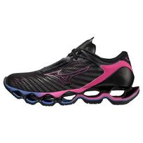 Mizuno Wave Prophecy 12 Juodi Austrių spalvos Moteriški sportbačiai 411388-9H9H 39