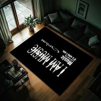 Reperis Playboi Carti Aš esu Muzika Durų kilimėlis Įėjimas Neslystantis Plaunamas Virtuvės kilimas Svetainės Koridoriaus kilimas Vonios kambario dekoracija 40X60cm