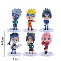 Anime periferinė Naruto figūrėlė Naruto modelis Lėlės automobilio dekoravimas dovanų lėlės lėlės žaislas kolekcinis 1 set A