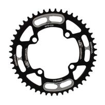 44T/46T/48T/50T/52T kalnų dviračio grandininis ratas MTB dviračio švaistiklis Aliuminis siauras platus grandinės žiedas BCD 44T black